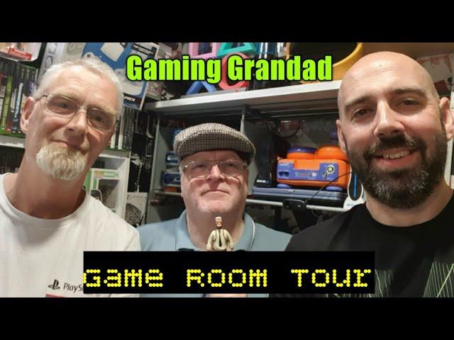 Gaming Grandad Game Room Tour (Part 1) with UK Kraut Gaming