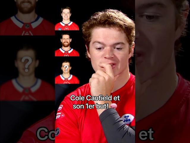 Facile de se rappeler de son 1er but quand il est à 3 c. 3, n’est-ce pas Cole Caufield?! 
