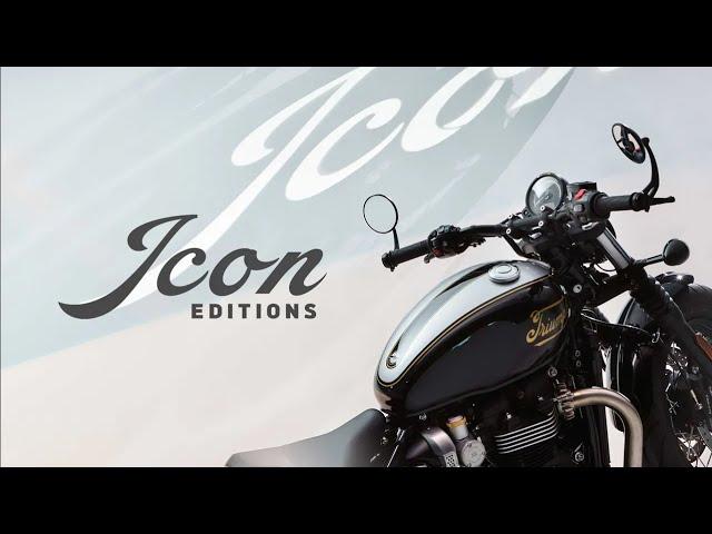 Introducing the 2025 Triumph Icon Editions