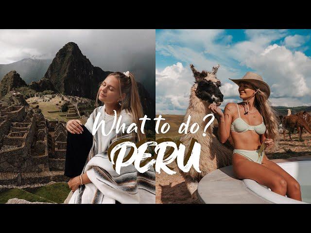 PERU - What to do? | Travel Vlog South America