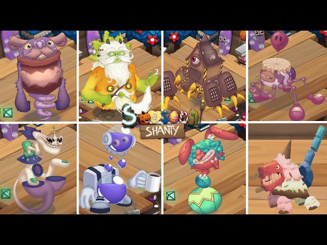 ALL Monsters Seasonal Shanty Fanmade | My Singing Monsters