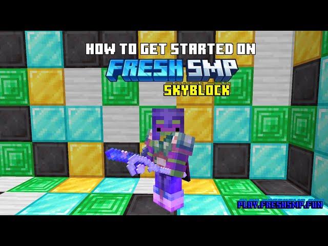How To Get Started on The Fresh SMP | Episode 1 #freshsmp