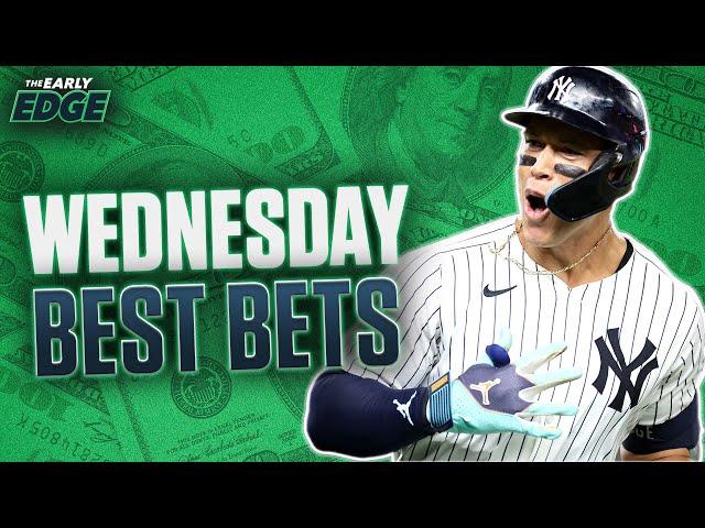 Wednesday's BEST BETS: MLB Picks and Props + NFL Picks | The Early Edge