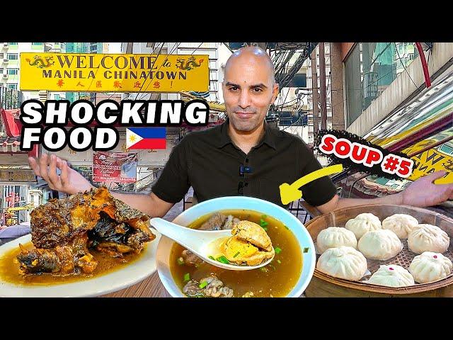 SHOCKING Filipino Street Food in MANILA CHINATOWN  You Won't Believe They Eat This!