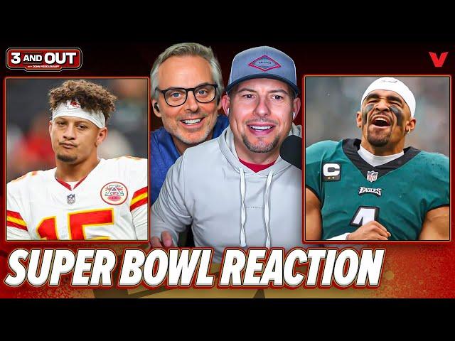Colin Cowherd & John Middlekauff react to the Eagles CRUSHING the Chiefs in Super Bowl LIX | 3 & Out