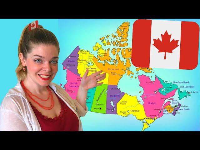 What are Canada’s Provinces and Territories?: Names of Canadian Provinces, Territories, and Cities!