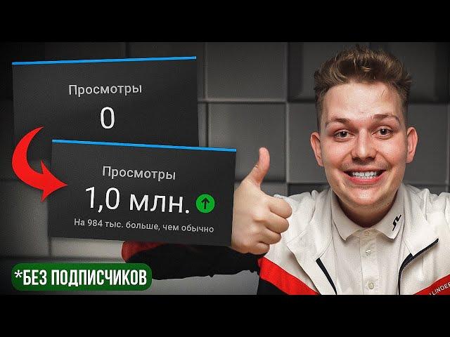 Как набирать просмотры в YouTube, если у тебя нет подписчиков?