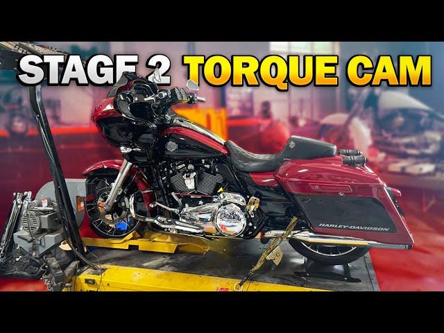 Harley-Davidson M8 Screaming Eagle torque cam install / stage 2 power gains