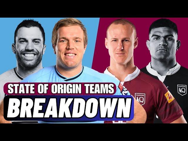 OFFICIAL State Of Origin Teams Reaction