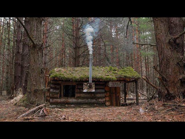 Dugout shelter, will stand up to all kinds of weather, no talking ASMR