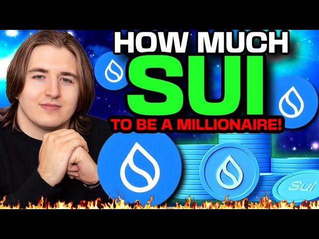 How Much SUI To Be A Millionaire? (SUI Price Prediction 2025) SUI Crypto News!