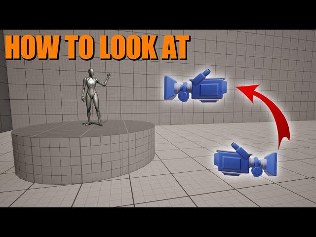 How To Make The Player Look At An Object In Unreal Engine 5 (Tutorial)