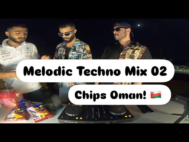 Melodic Techno Mix | Noah Khalid - Live @ Muscat Express Road Viewpoint, Oman | with Oman Chips !