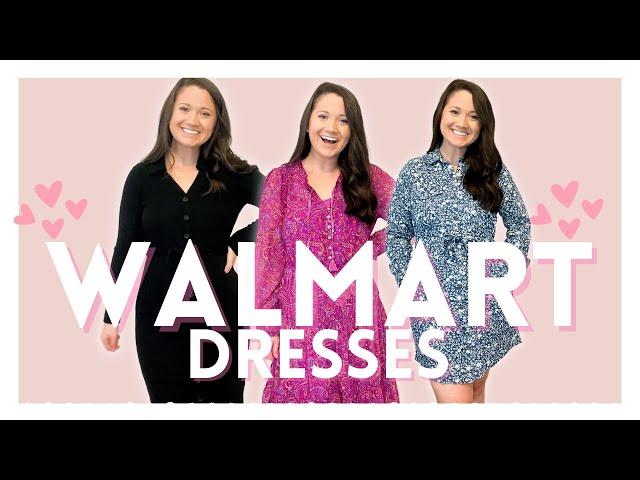 NEW WALMART FINDS | MIDSIZE WALMART HAUL 2023 / the best new dresses