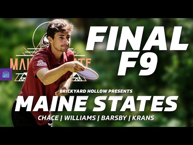 2024 Maine State Championships | FINALF9 | Chace, Williams, Barsby, Krans | Gatekeeper Media