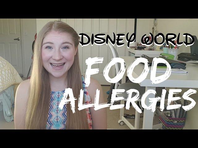 Food Allergies at Disney World! \\ Dining with an Allergy