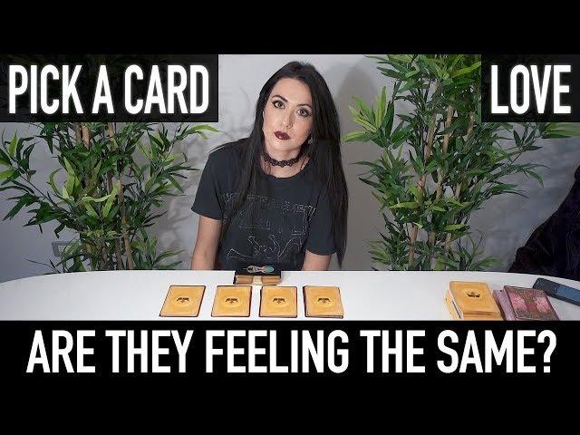 Pick a Card LOVE : Are they feeling the same about you?