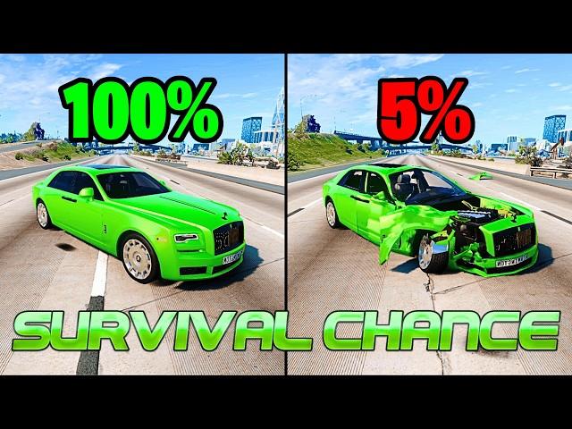 Realistic Survival Chance Crashes #17 | BeamNG.drive