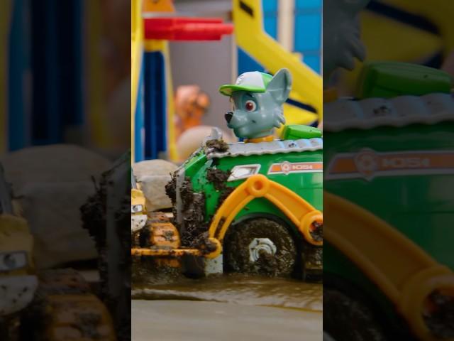 PAW Patrol Toys Mudslide RESCUE! | Toymation #shorts