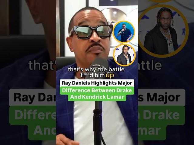 Music Executive Ray Daniels Highlights Major Difference Between Drake And Kendrick Lamar