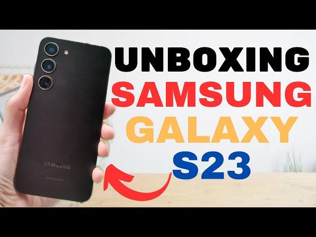 SAMSUNG GALAXY S23 | UNBOXING 2023