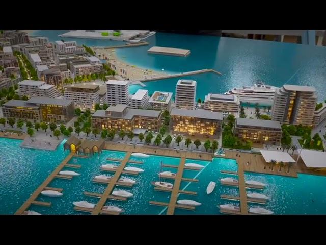 Durrës Yachts & Marina Project Model Preview