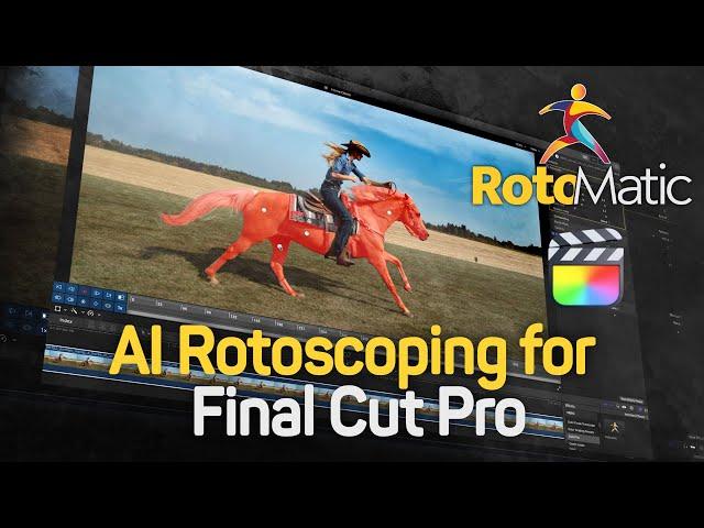 RotoMatic - AI Rotoscoping for  Final Cut Pro