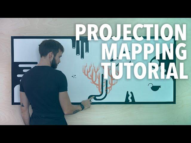 Projection Mapping Tutorial - Build An Interactive Projection Mapping Installation With MadMapper