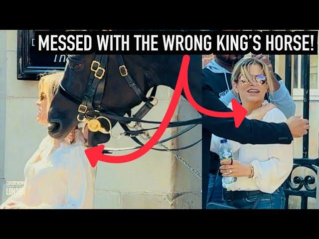 MESSED WITH WRONG HORSE THEN THIS HAPPENS! ️ | Horse Guards, Royal guard, Kings Guard, Horse