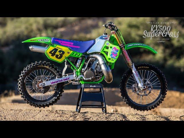 KX500 2 Stroke Supercross with Tyler Bowers - Dirt Bike Magazine