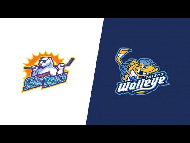 ECHL - Orlando Solar Bears vs Toledo Walleye | Watch Live on FloHockey