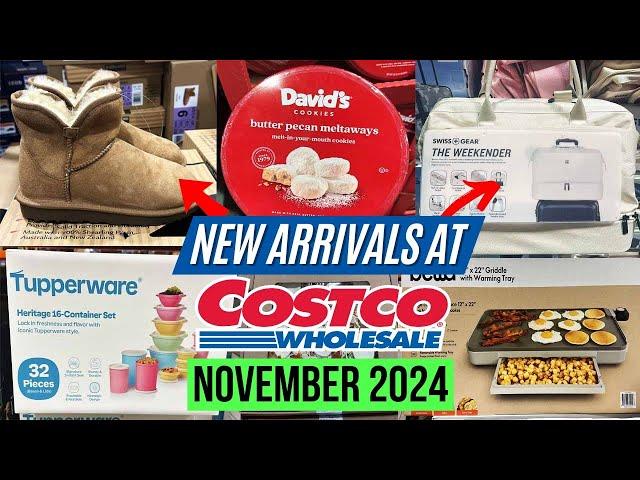 COSTCO NEW ARRIVALS FOR NOVEMBER 2024:NEW NAME BRANDS & HOLIDAY FINDS! Shearling Boots & More!