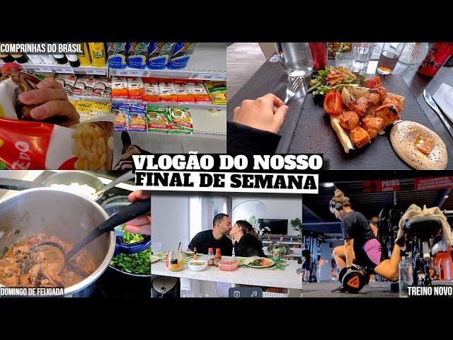 COMPRAS NO MERCADO BRASILEIRO, FIZ FEIJOADA, TREINO NOVO e muito mais  - Bruna Paula