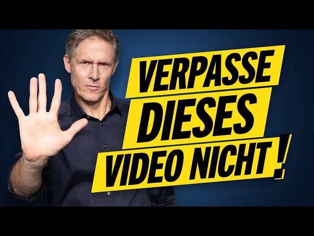 Neustart! Mein wichtigstes Video!