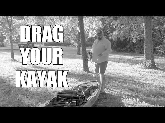 How To Drag Your Kayak | Backwater Fishing | Access Remote Areas