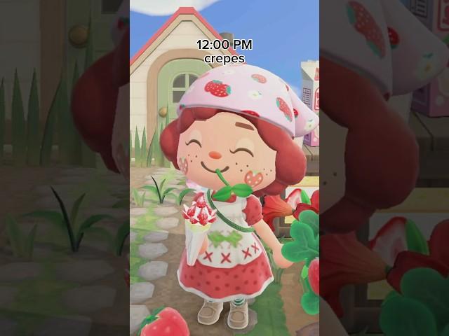 Strawberry Shortcake’s Schedule! ACNH | Animal Crossing New Horizons 2025