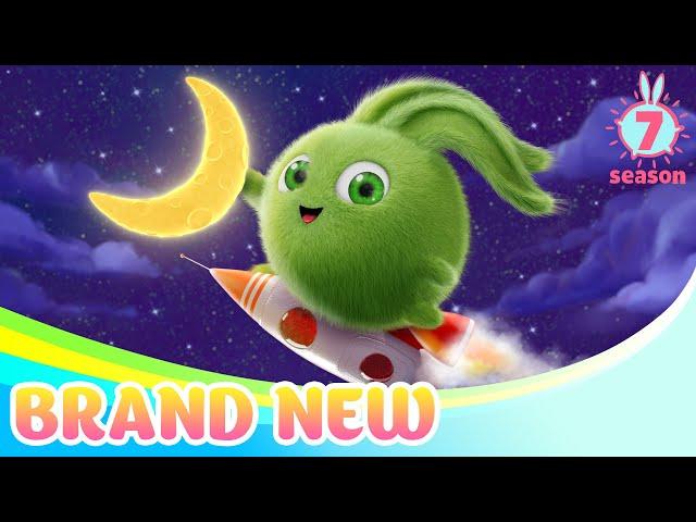 SUNNY BUNNIES - Fly Me to the Moon | BRAND NEW EPISODE | Season 7 | Cartoons for Children