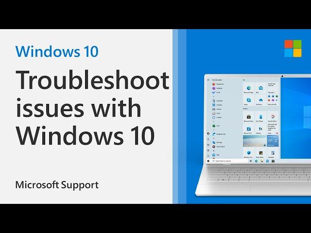 How to use the Windows Troubleshooter | Microsoft | Windows 10