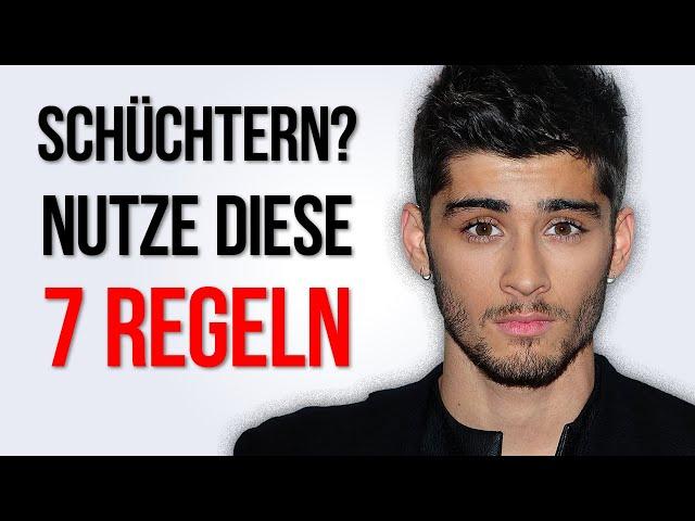 Schüchtern? Nutze diese 7 Regeln