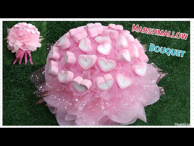 DIY Marshmallow Bouquet/วิธีทำช่อขนมมาร์ชแมลโลว์