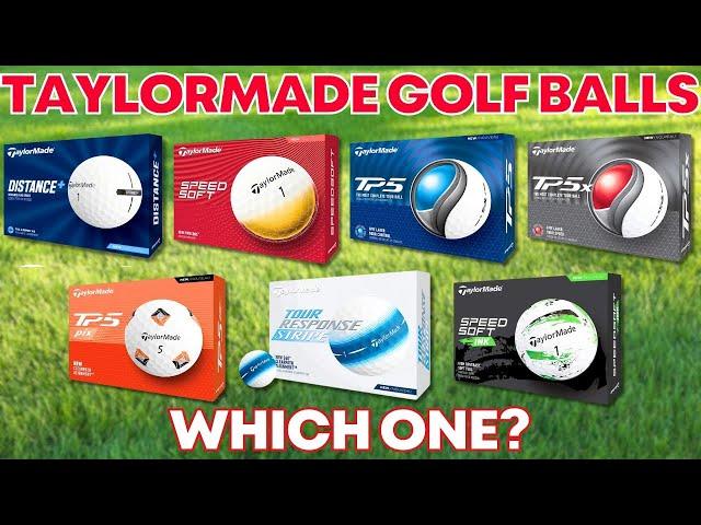 TaylorMade Golf Ball Range 2024 - Which One Should I Use?