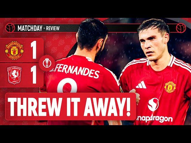 Another Poor Result! Manchester United 1-1 FC Twente | Europa League | Match Review