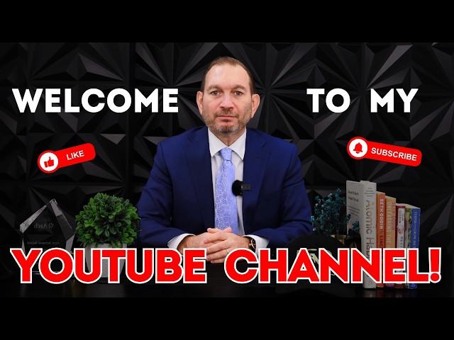 Welcome to My Channel! YOUR Real Estate Success Starts Here!