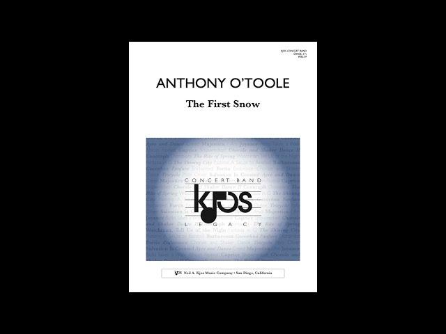 The First Snow by Anthony O’Toole WB539