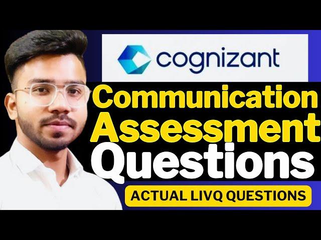 Cognizant Communication Assessment Questions| Cognizant Assessment Actual  Questions