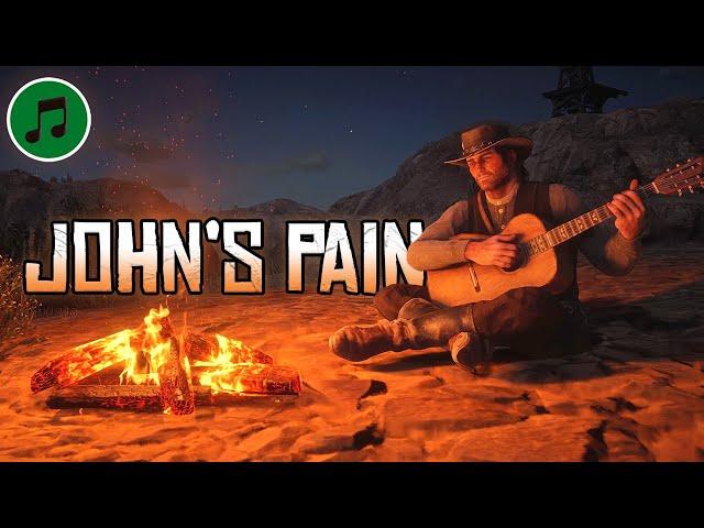 John's Pain | Western Acoustic Guitar Ambience | Red Dead Redemption 2 Inspired Ambient Music [4K]