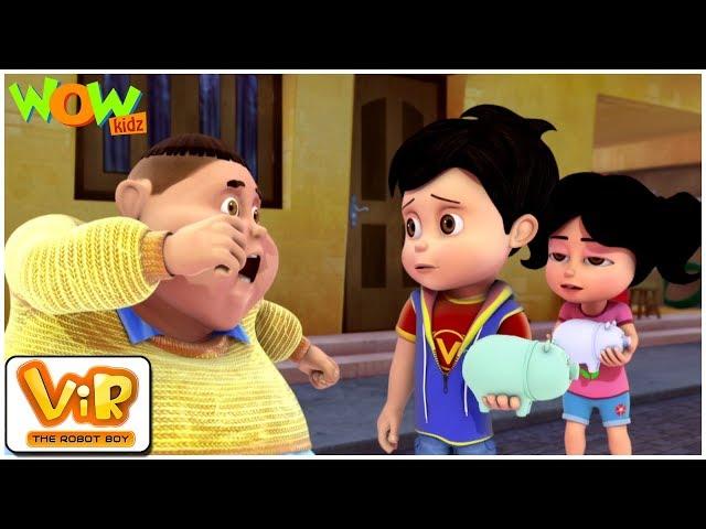 Vir The Robot Boy | Hindi Cartoon shows For Kids | Piggybank | Animated cartoon| Wow Kidz