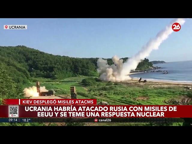  UCRANIA habría atacado por 1°vez RUSIA CON MISILES DE EEUU y SE TEME UNA RESPUESTA NUCLEAR