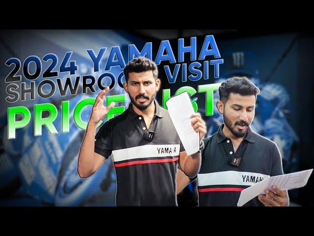 2024 Yamaha Bikes Showroom Visit | Detailed Price List