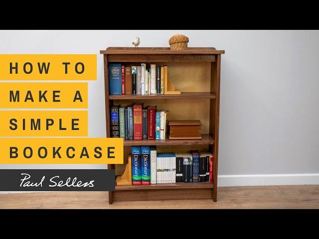 How to make a Simple Bookcase | Paul Sellers